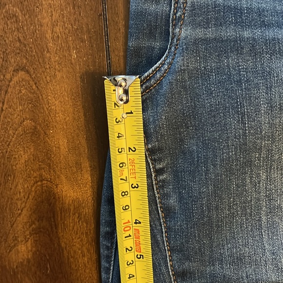 Daze crop-boot raw hem highrise shy girl jeans! - Picture 7 of 9